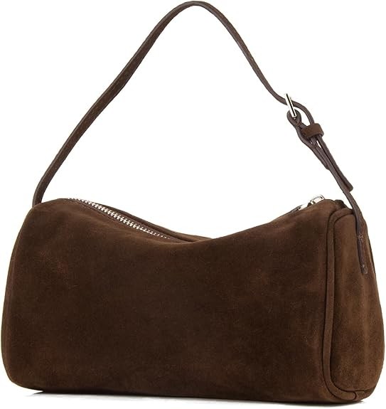 Premium Suede Leather Crossbody Purses for Women, Small Shoulder Bag with Adjustable Strap and Crossbody Hobo Bag