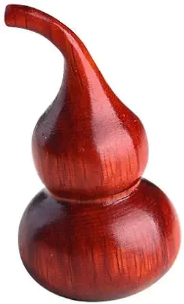 xiexuelian 小叶紫檀雕刻葫芦挂件手机吊坠钥匙扣配件DIY饰品佛珠配饰(小叶紫檀葫芦4*2cm)