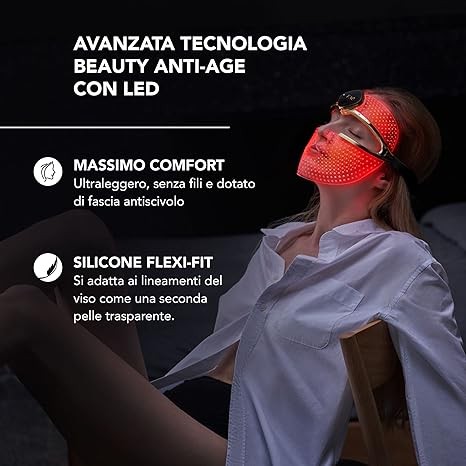 FAQ 202 Advanced 8 color Light Facemask Glass Skin Collagen Face Mask Bundle – Hydrating Skincare – Calming & Balancing Face Masks Skincare